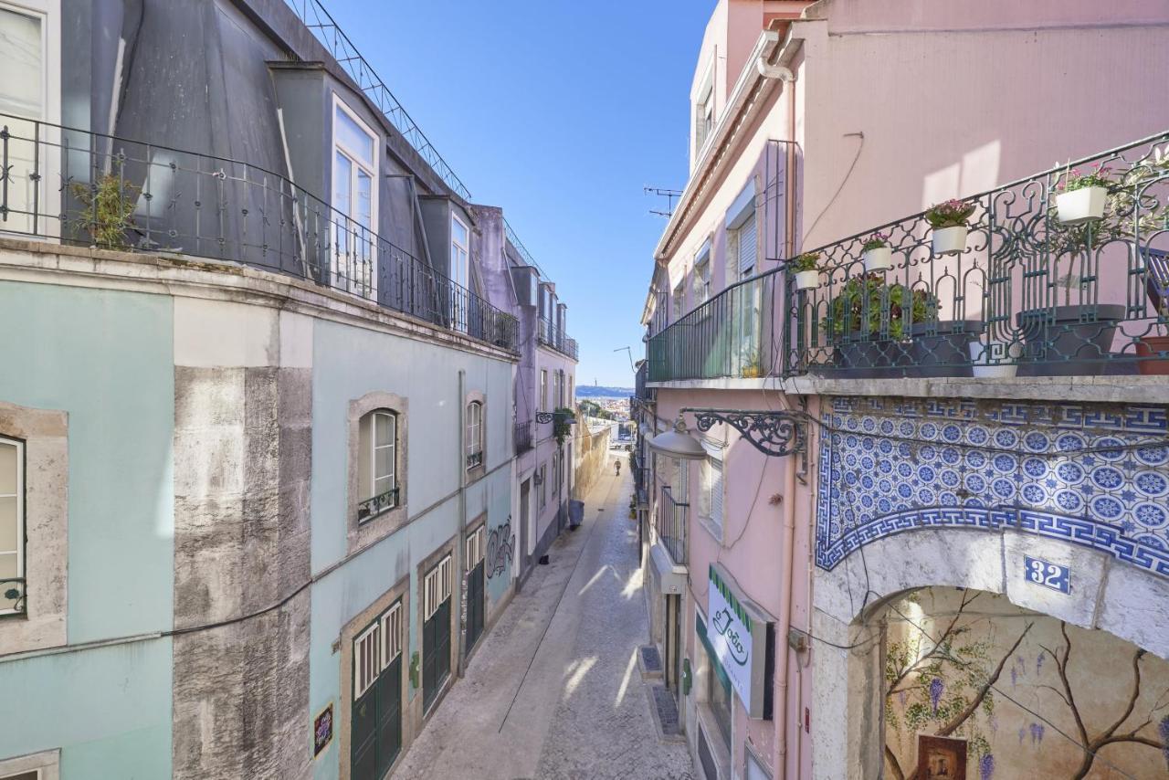 Amazing Terrace And Riverview In Historical Lisabona Exterior foto